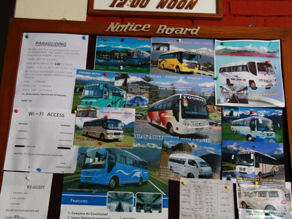 Fairmount Hotel Pokhara Exterior foto